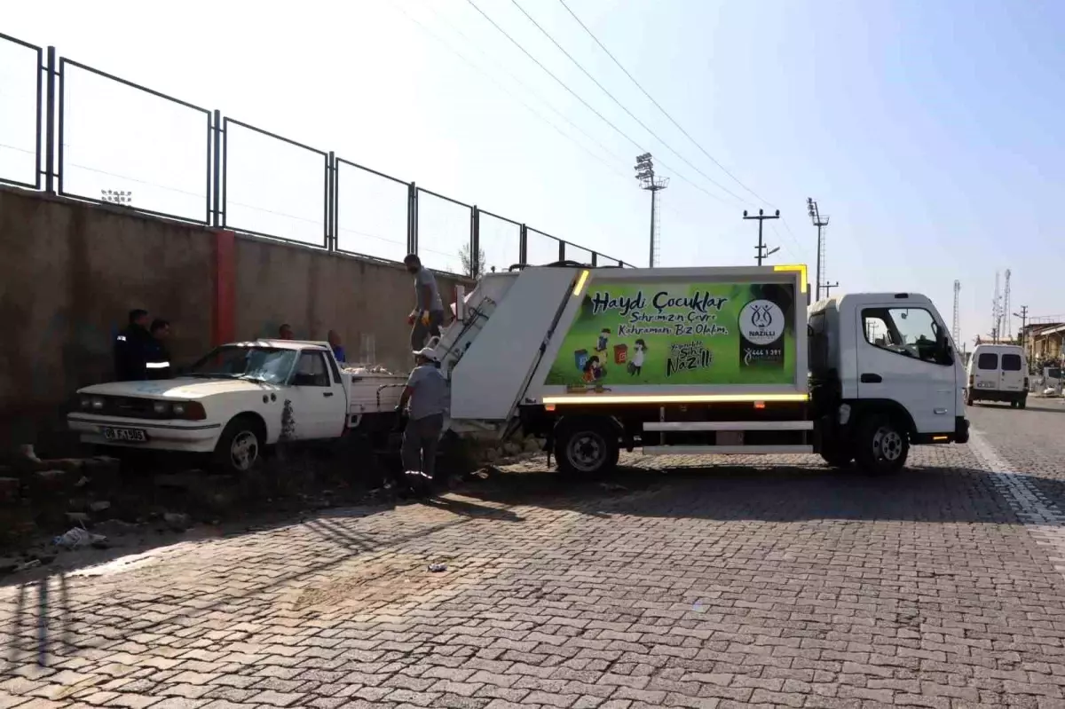 nazillide hurda araclar toplandi kamu duzeni icin denetimler surecek wuafCmRn