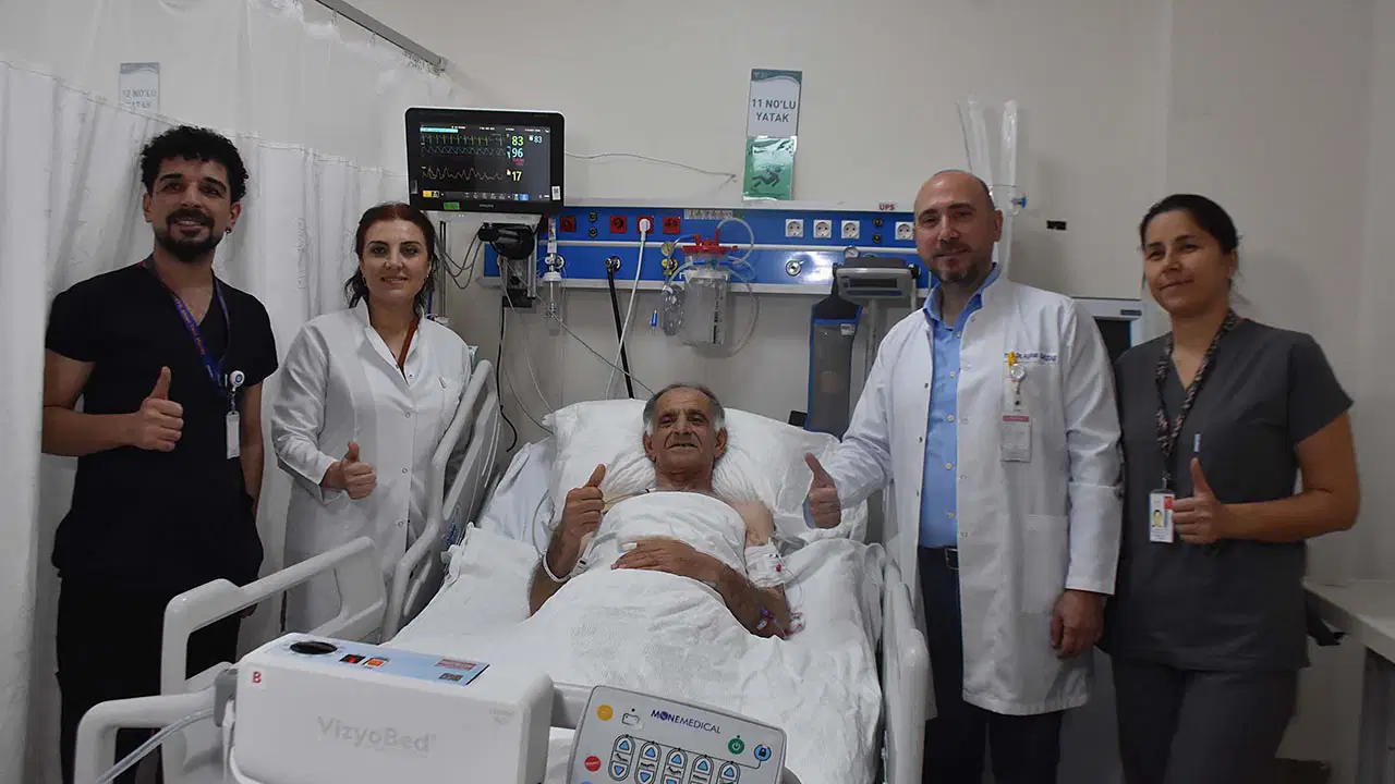 35 dakika kalbi durdu! Soğutma tedavisi ile hayata tutundu…