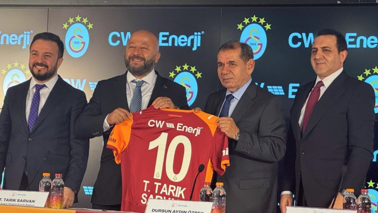 Galatasaray’dan yeni sponsorluk anlaşması: CW Enerji ile imzalar atıldı
