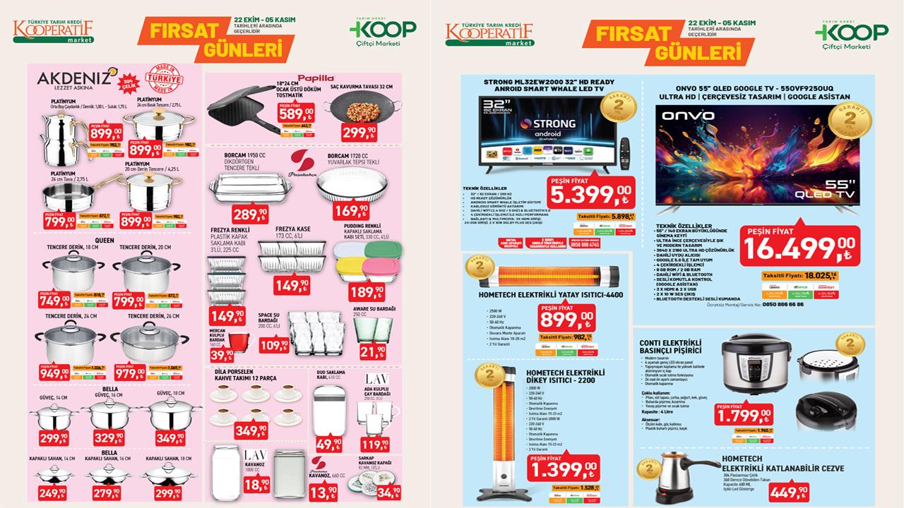 Tarım Kredi Market’te indirim zilleri çalıyor: Yararlanmak için son 3 gün!