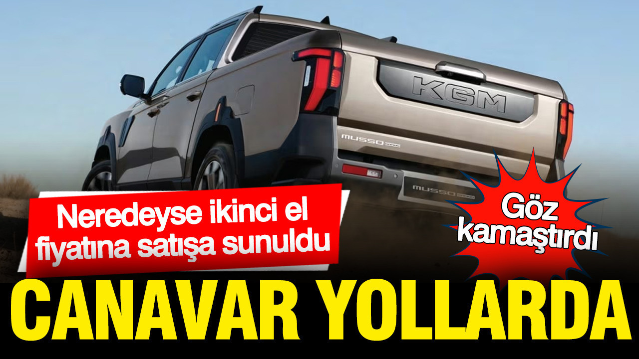 KGM, Yeni Musso Grand ile Pickup Segmentinde Fırtına Estiriyor